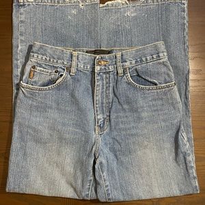Bootcut denim jeans